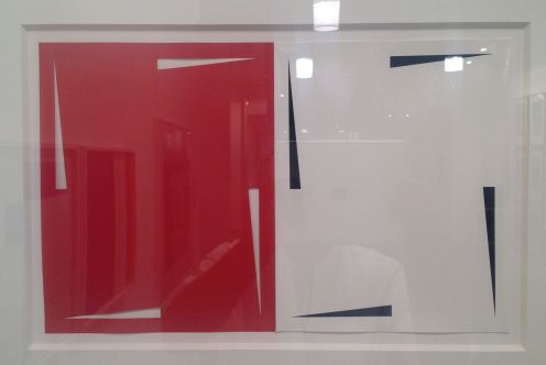 Richard Coldicott at Sous Les Etoiles Gallery B/W Photogram and Paper Negative (39), 2013 Unique, 10 x 16 inches